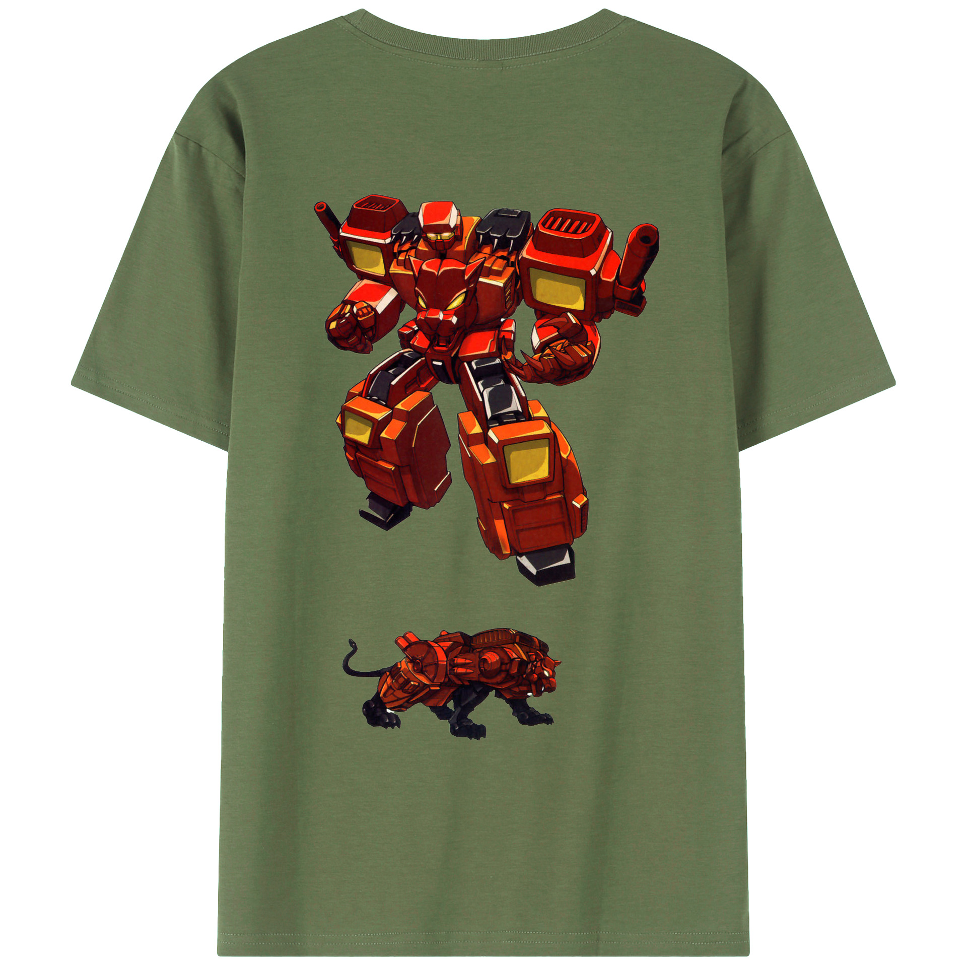 （画像用）  綿100％ メンズ半袖Tシャツ（バックプリント） 通気性